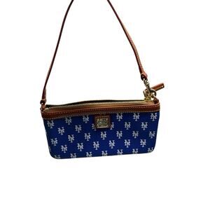 Dooney & Bourke Gretta Large Slim Wristlet Royal Navy